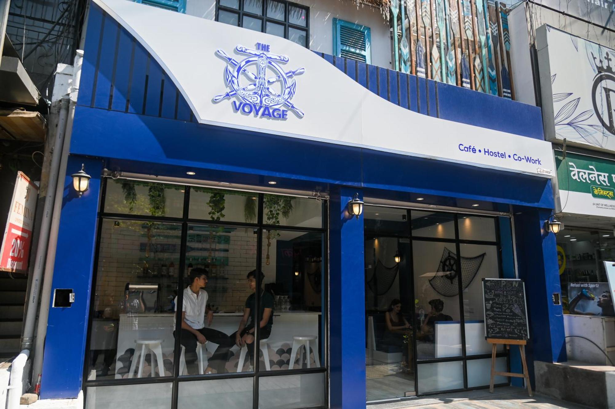 The Voyage - Cafe Hostel Cowork ปูเน่ ภายนอก รูปภาพ